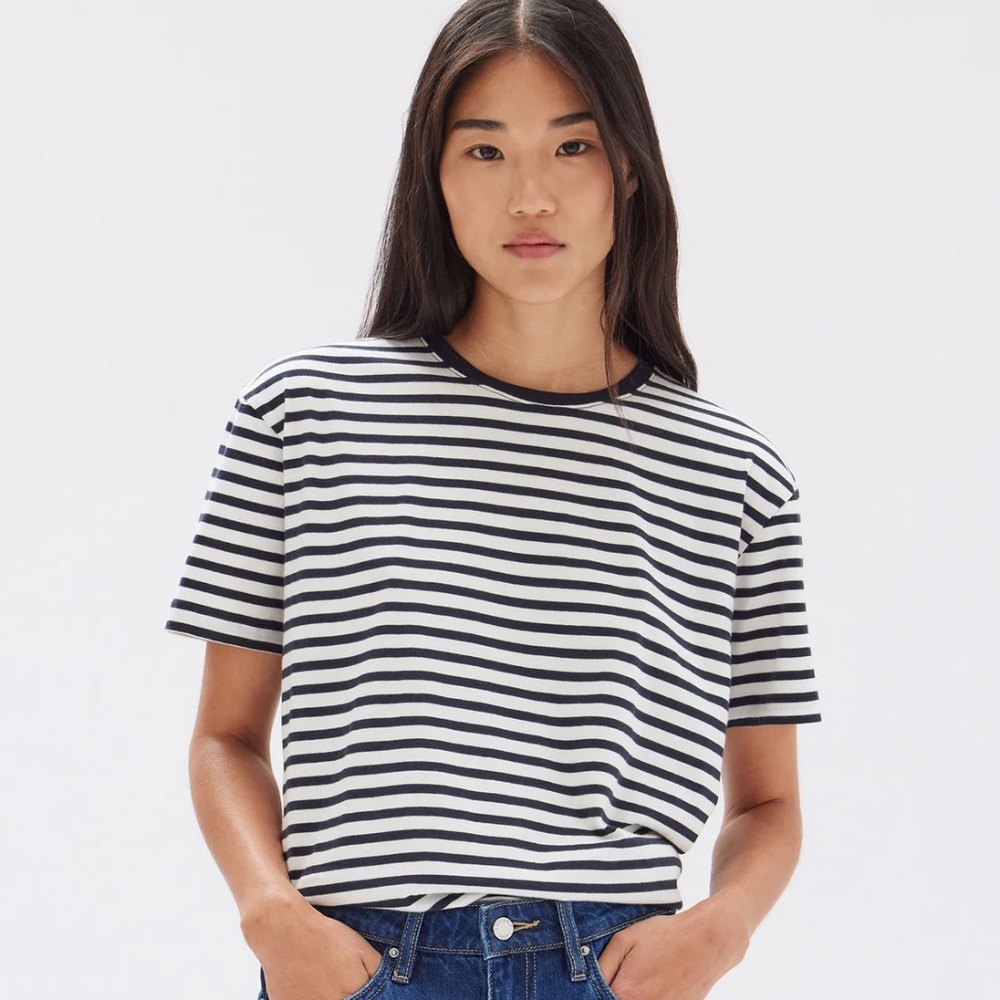 Assembly Label Harbour Stripe Tee - Picture 2 of 4